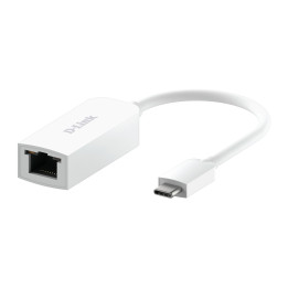 Placa de rede D-Link USB C Macho p/ Ethernet 2.5Gb Thunderbolt 3