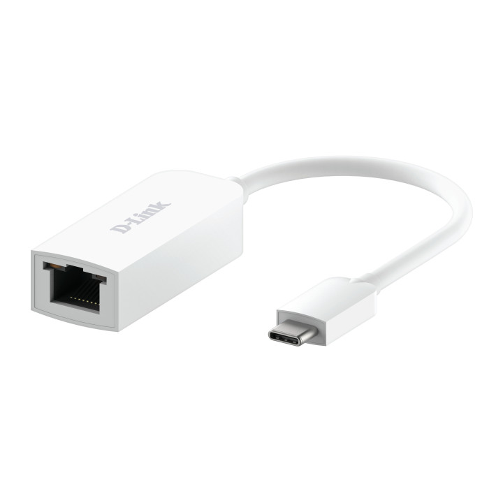 Placa de rede D-Link USB C Macho p/ Ethernet 2.5Gb Thunderbolt 3