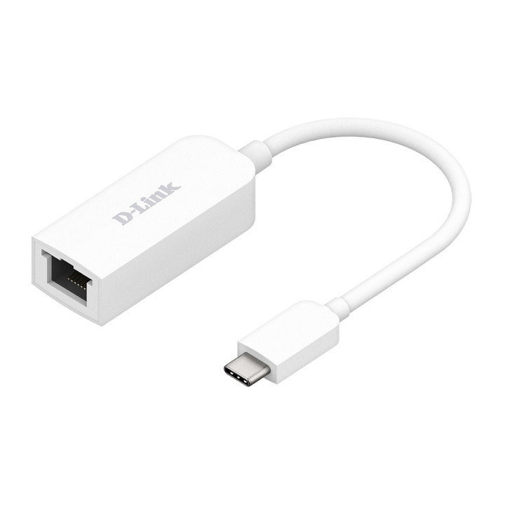 Placa de rede D-Link USB C Macho p/ Ethernet 2.5Gb Thunderbolt 3