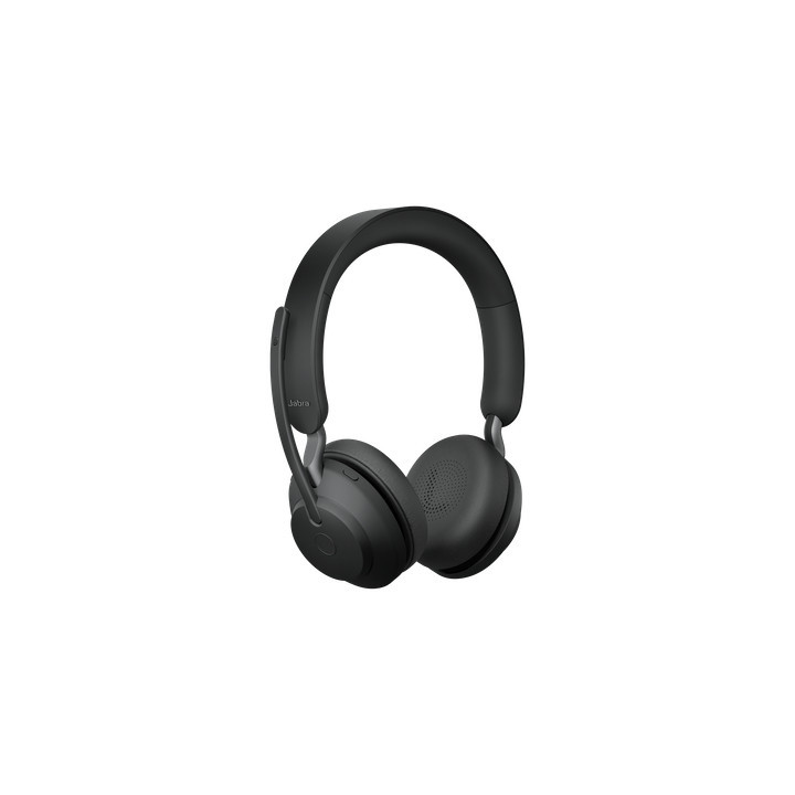Jabra Evolve2 65, UC Stereo Auscultadores Fita de cabeça USB Type-A Bluetooth Preto
