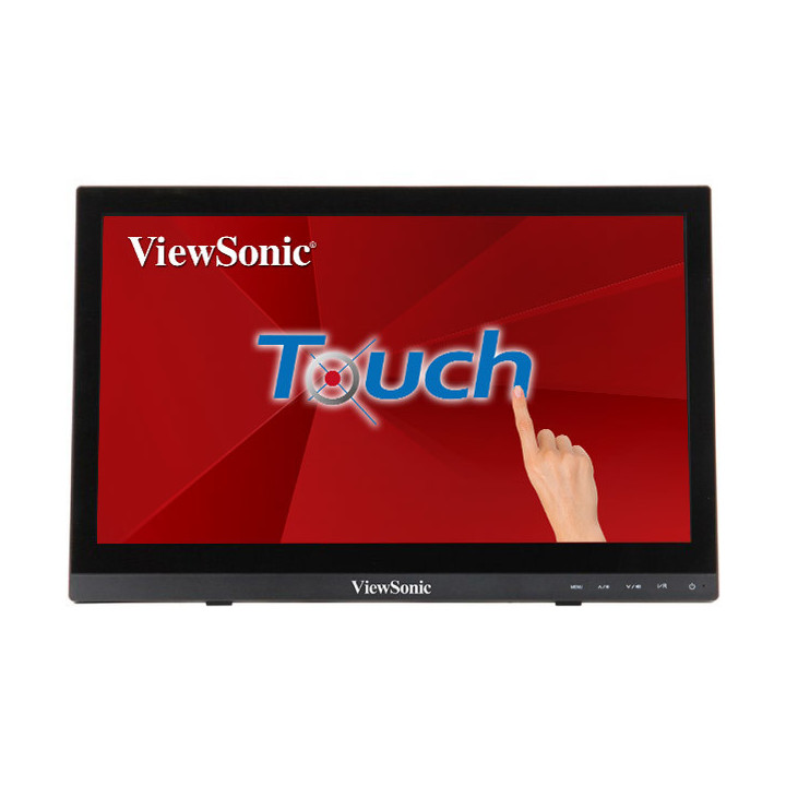 Viewsonic TD1630-3 ecrã tátil 39,6 cm (15.6") 1366 x 768 pixels Multitoque Multi-utilizador Preto