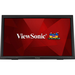 Viewsonic TD2423 ecrã tátil 60,5 cm (23.8") 1920 x 1080 pixels Multitoque Multi-utilizador Preto