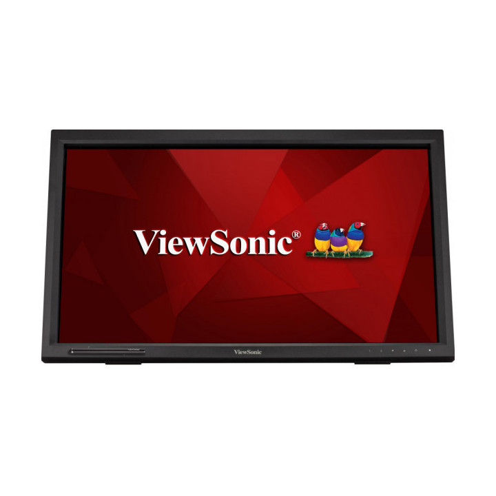 Viewsonic TD2423 ecrã tátil 60,5 cm (23.8") 1920 x 1080 pixels Multitoque Multi-utilizador Preto