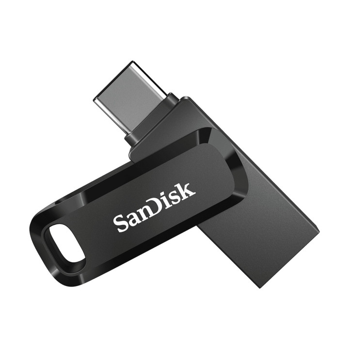 SanDisk Ultra Dual Drive Go unidade de memória USB 64 GB USB Type-A   USB Type-C 3.2 Gen 1 (3.1 Gen 1) Preto