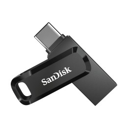 SanDisk Ultra Dual Drive unidade de memória USB 128 GB USB Type-A   USB Type-C 3.2 Gen 1 (3.1 Gen 1) Preto, Prateado