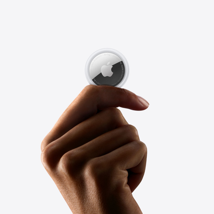 Apple AirTag Bluetooth Prateado, Branco