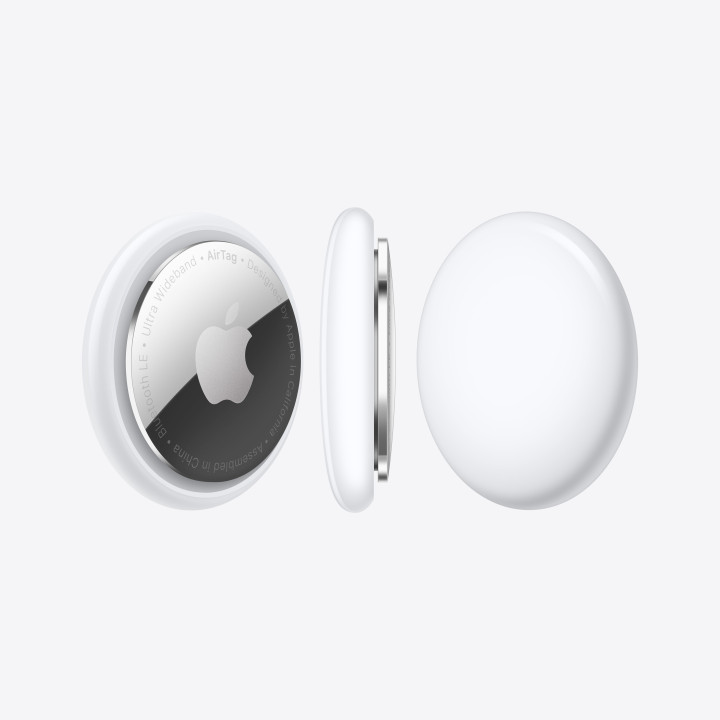 Apple AirTag Bluetooth Prateado, Branco