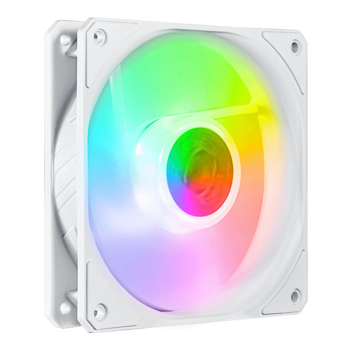 Cooler Master SickleFlow 120 ARGB White Edition 3 In 1 Caixa de computador Ventoinha 12 cm Branco 3 unidade(s)