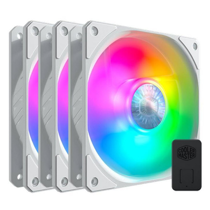 Cooler Master SickleFlow 120 ARGB White Edition 3 unidade(s) - MFX-B2DW-183PA-R1