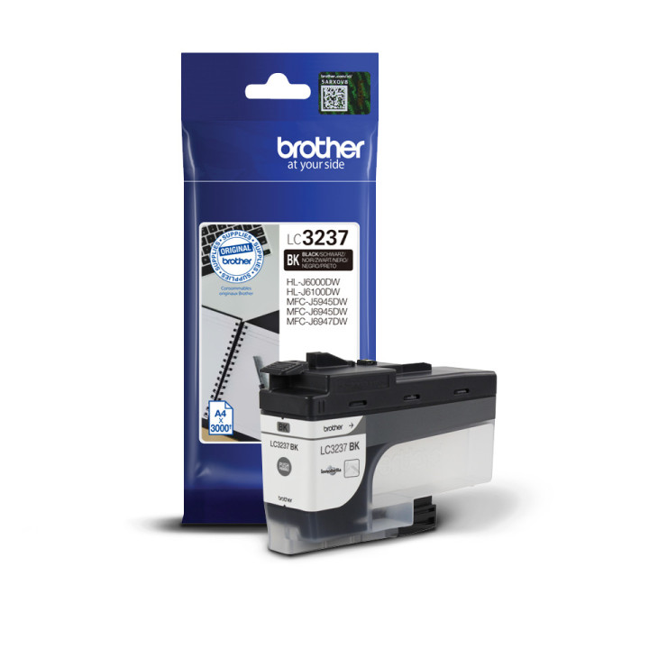 Brother LC-3237BK tinteiro 1 unidade(s) Original Rendimento padrão Preto
