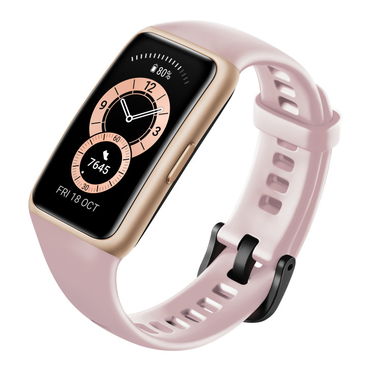 Huawei Band 6 AMOLED Rastreador de atividade para pulso 3,73 cm (1.47") Preto