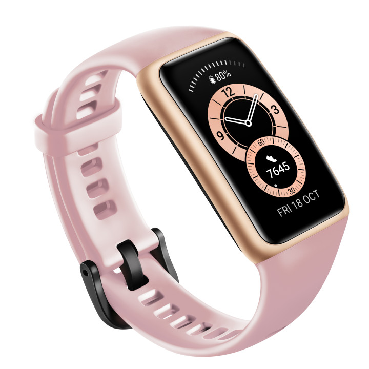 Huawei Band 6 AMOLED Rastreador de atividade para pulso 3,73 cm (1.47") Preto