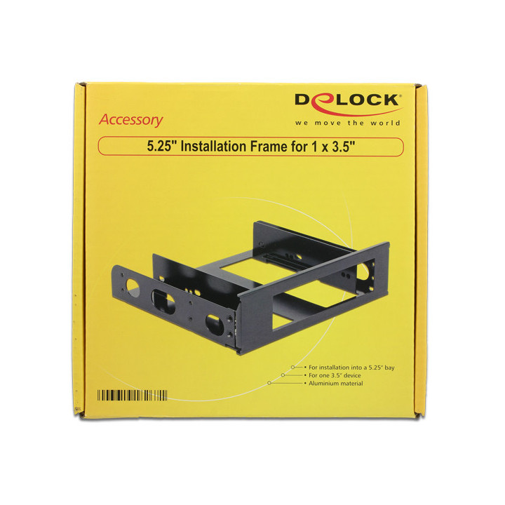 DeLOCK 18267 peça de caixa de computador Universal Suporte de montagem de disco rígido