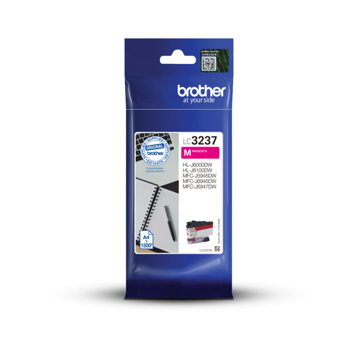 Brother LC-3237M tinteiro 1 unidade(s) Original Rendimento padrão Magenta