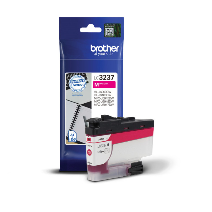 Brother LC-3237M tinteiro 1 unidade(s) Original Rendimento padrão Magenta