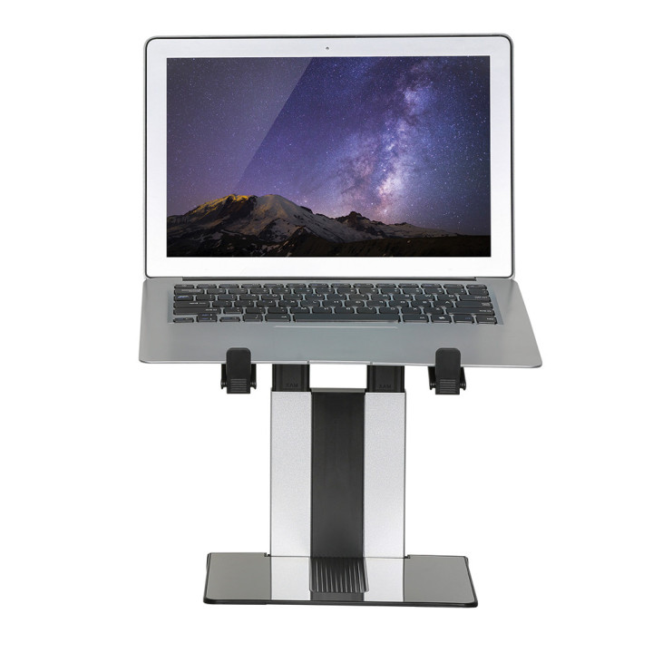 Neomounts by Newstar NSLS200 Suporte para Computadores Portáteis 43,2 cm (17") Suporte para computador portátil Prateado