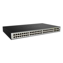 D-Link DGS-3630-52TC Gerido L3 Gigabit Ethernet (10 100 1000) 1U Preto