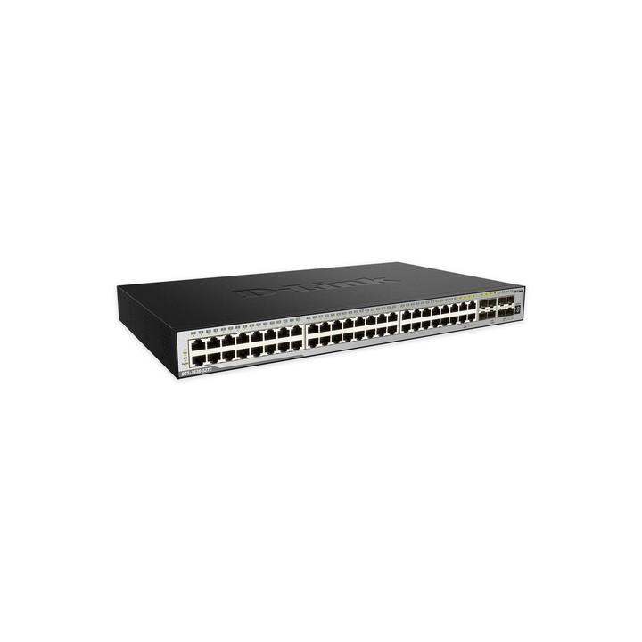 D-Link DGS-3630-52TC Gerido L3 Gigabit Ethernet (10 100 1000) 1U Preto
