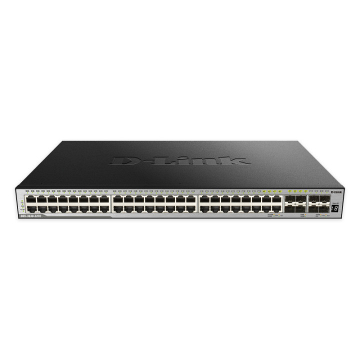 D-Link DGS-3630-52TC Gerido L3 Gigabit Ethernet (10 100 1000) 1U Preto