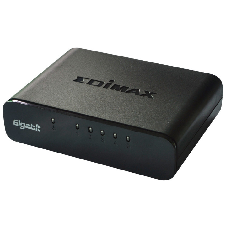 Edimax ES-5500G V3 switch de rede Não-gerido Gigabit Ethernet (10 100 1000) Preto