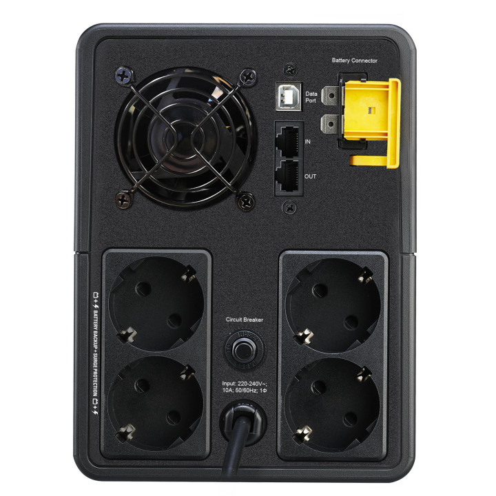 APC BX2200MI-GR UPS Linha interativa 2200 VA 1200 W 4 tomada(s) CA