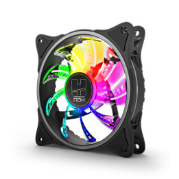 NOX A-Fan Caixa de computador Cooler 12 cm Preto 1 unidade(s)