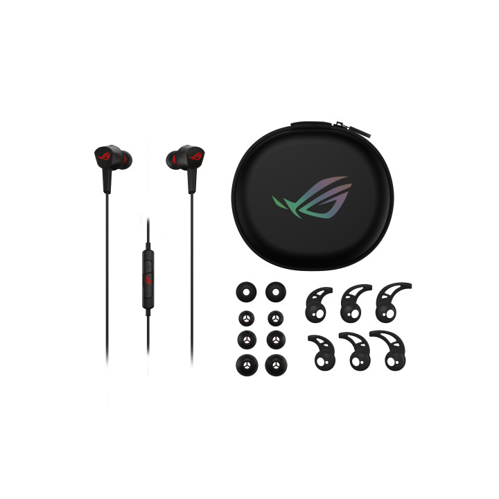 ASUS ROG Cetra Core II Auscultadores Intra-auditivo Conetor 3,5 mm Preto