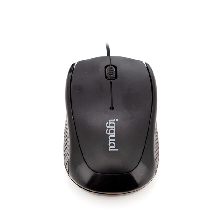 iggual IGG316849 rato Ambidestro USB Type-A Ótico 800 DPI