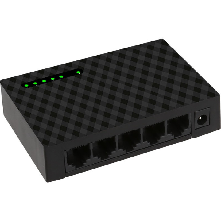 iggual GES5000 Não-gerido Gigabit Ethernet (10 100 1000) Preto