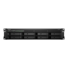 Synology RackStation RS1221RP+ servidor NAS e de armazenamento Rack (2U) Ethernet LAN Preto V1500B