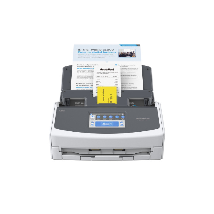 Fujitsu ScanSnap iX1600 ADF + scanner de alimentação manual 600 x 600 DPI A4 Preto, Branco