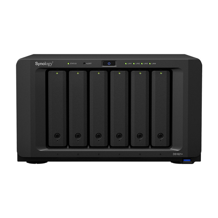 Synology DiskStation DS1621+ servidor NAS e de armazenamento PC Ethernet LAN Preto V1500B
