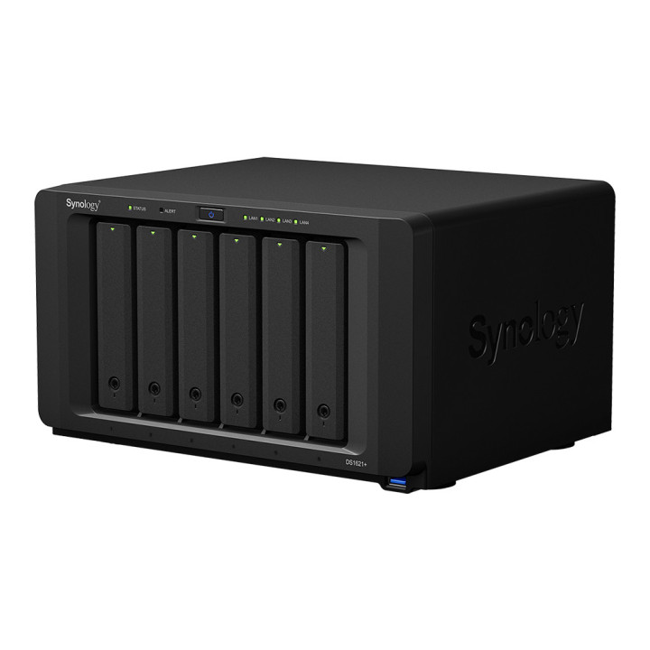 Synology DiskStation DS1621+ servidor NAS e de armazenamento PC Ethernet LAN Preto V1500B