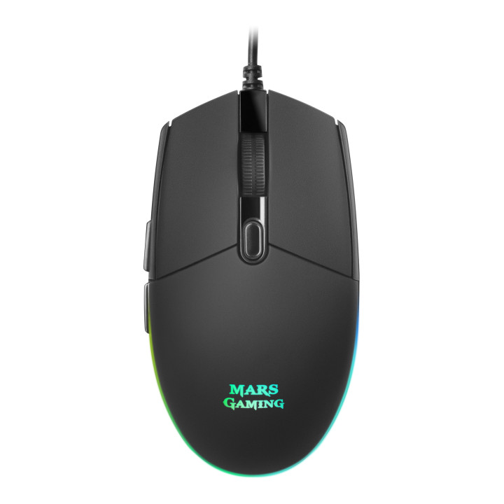 Mars Gaming MMG rato Mão direita USB Type-A Ótico 3200 DPI