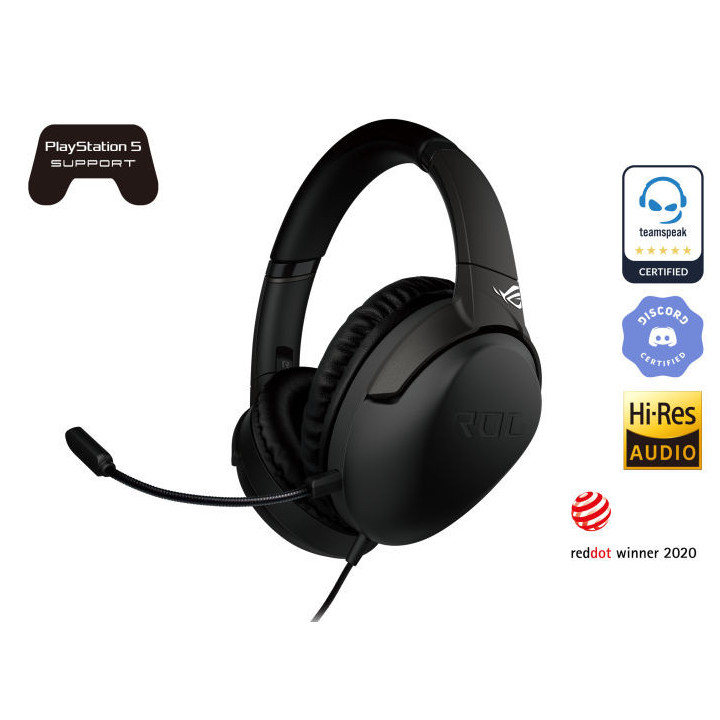 ASUS ROG Strix Go Core Auscultadores Preto Conetor 3,5 mm - 90YH02R1-B1UA00