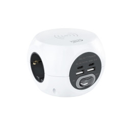 Nanocable 10.37.0002 carregador de dispositivos móveis Branco Interior