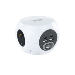 Nanocable 10.37.0001 carregador de dispositivos móveis Branco Interior