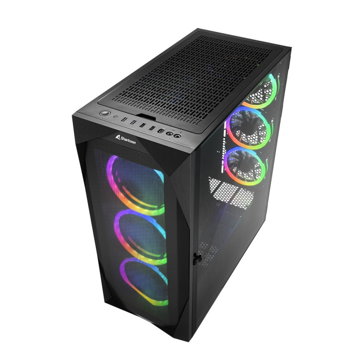 Sharkoon REV300 Tower Preto