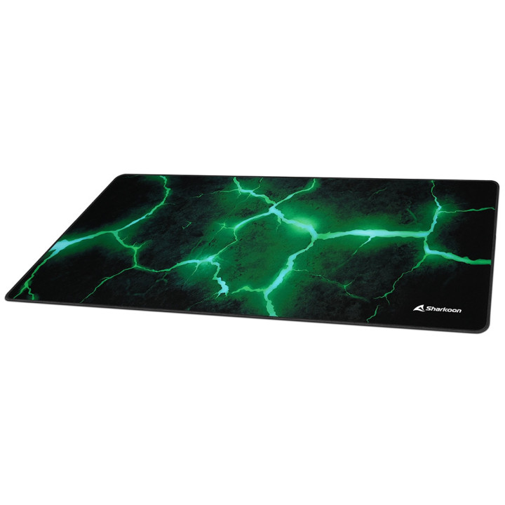Sharkoon SKILLER SGP30 Tapete Gaming Preto, Verde