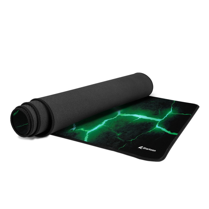 Sharkoon SKILLER SGP30 Tapete Gaming Preto, Verde