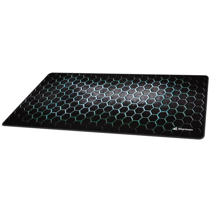 Sharkoon SKILLER SGP30 Tapete Gaming Preto, Verde