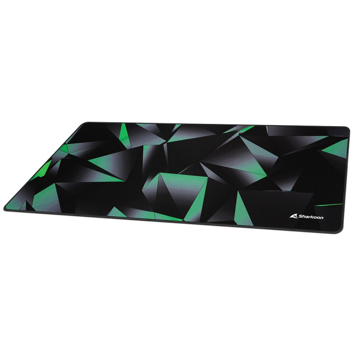 Sharkoon SKILLER SGP30 Tapete Gaming Preto, Verde, Cinzento