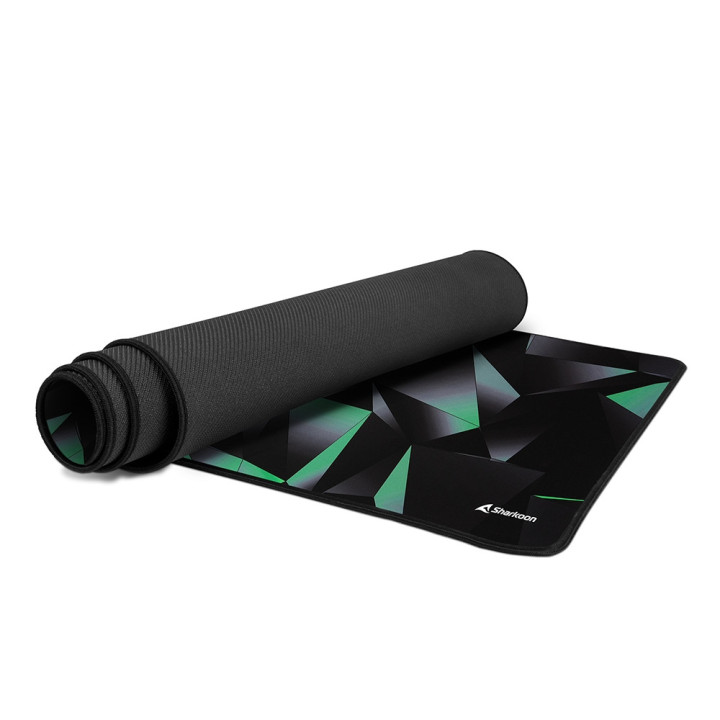 Sharkoon SKILLER SGP30 Tapete Gaming Preto, Verde, Cinzento