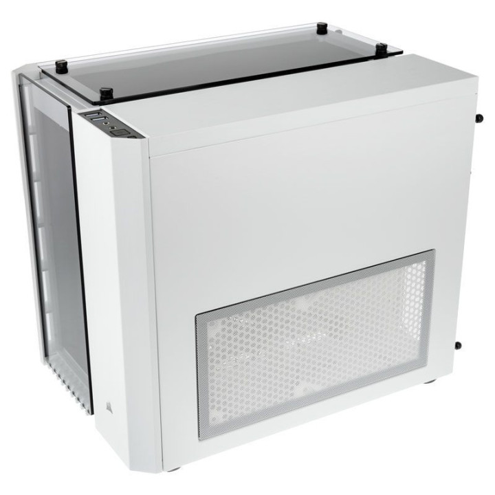 Caixa ATX Corsair Crystal 280X RGB Branco Vidro Temperado