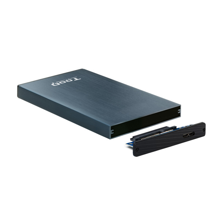 TooQ TQE-2527PB Caixa para Discos Rígidos Caixa de disco rígido Preto, Azul marinho 2.5"