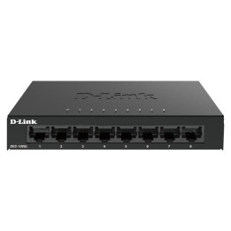 D-Link DGS-108GL switch de rede Não-gerido Gigabit Ethernet (10 100 1000) Preto