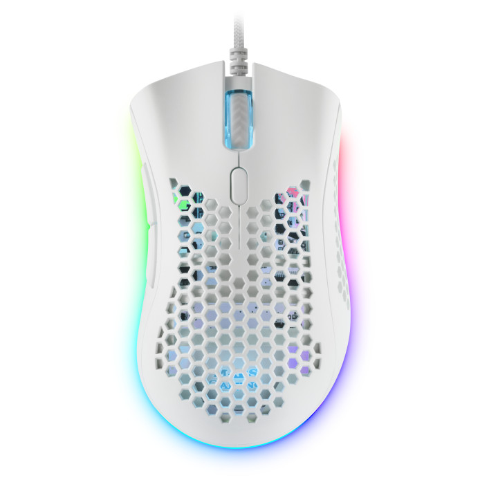 Mars Gaming MMEXW rato Mão direita USB Type-A Ótico 32000 DPI