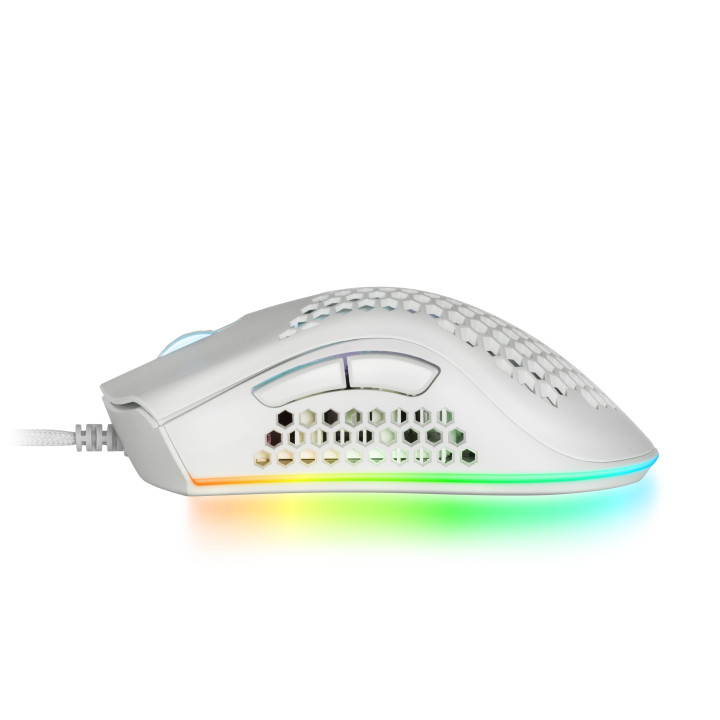 Mars Gaming MMEXW rato Mão direita USB Type-A Ótico 32000 DPI