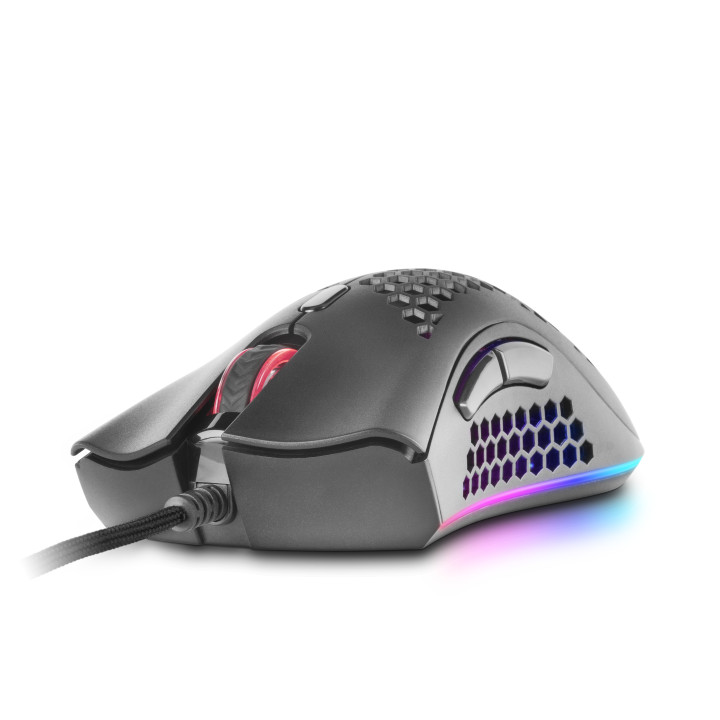 Mars Gaming MMEX rato Mão direita USB Type-A Ótico 32000 DPI