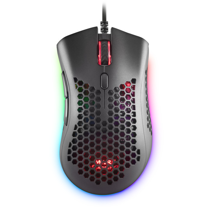 Mars Gaming MMEX rato Mão direita USB Type-A Ótico 32000 DPI